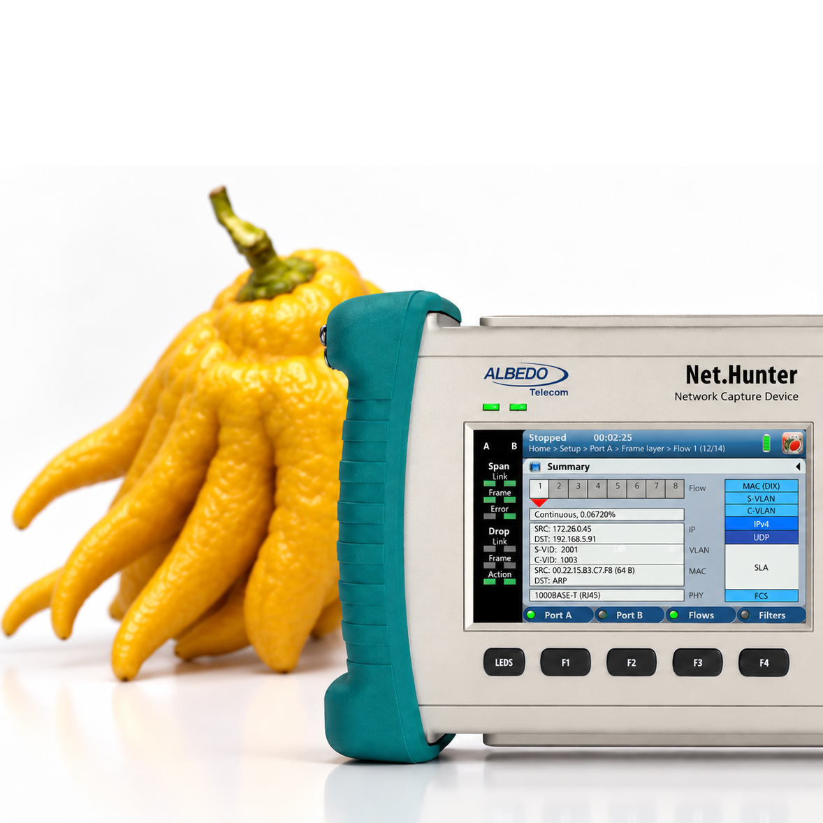 ALBEDO Net.Hunter FPGA-based network capture device